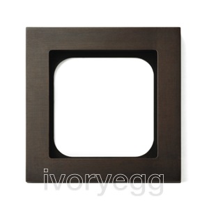 Frame - 1 gang - bronze
