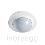 DALI-2 ceiling presence detector as input device for DALI-2 lighting - White