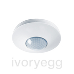 DALI-2 ceiling presence detector as input device for DALI-2 lighting - White