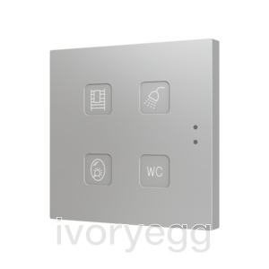 Tecla RGB 4. PC-ABS Capacitive push button - 4 buttons - Custom