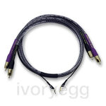 Solo Crystal Oval Phono Cable 1.0m