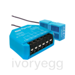 Shelly 2L Gen3, two-channel smart switch