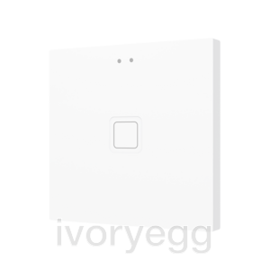 Tecla RGB 1. PC-ABS Capacitive push button - 1 button - White