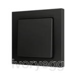 ZS55. Cover for Simple KNX Soft push button 55x55 mm. Tilt up&down - Anthracite