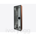 SM housing (backbox) for D2101KV/D2102FV Fingerprint 50/D2102FV EKEY ,Bronze-finish Stainl.steel, brushed