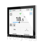 CX40. KNX capacitive touch panel 4" - White