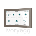 CX50. Capacitive touch panel 5" - Mocha