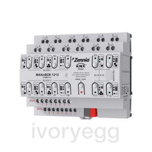MAXinBOX 1212. KNX Multifunction actuator with KNX Secure - 12 outputs 16 A / 12 inputs A/D