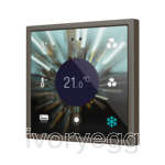 Flat RGB 70 Display. Glass capacitive switch with display - 360° Custom