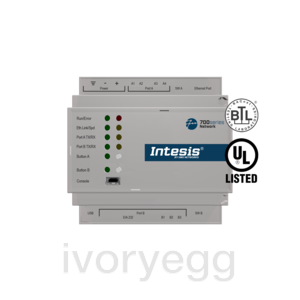 Protocol converter Modbus to BACnet, BACnet to Modbus, or BACnet to ASCII - 1200 points
