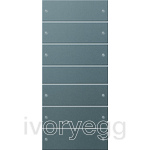 Rocker set 6-gang System 55 Anthracite(lacquered)