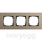 Esprit Frame 3-gang Linoleum-plywood light brown