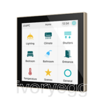 CX40. KNX capacitive touch panel 4" - Champagne