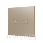 Tecla RGB 2. PC-ABS Capacitive push button - 2 buttons - Custom