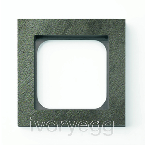 Frame - 1 gang - fer forge grey
