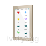 CX50. Capacitive touch panel 5" - Champagne