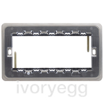 EIKON 5 module mounting frame for BS boxes