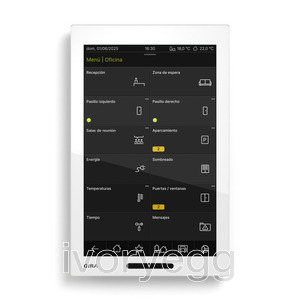 Gira G1 in White Glass - without WLAN