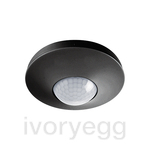 DALI-2 ceiling presence detector as input device for DALI-2 lighting - Black
