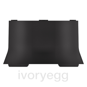 110A BK Presence detector surface frame, black