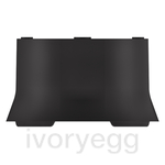 110A BK Presence detector surface frame, black