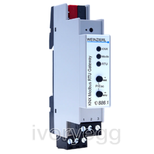 KNX Modbus RTU Gateway 886.1 secure