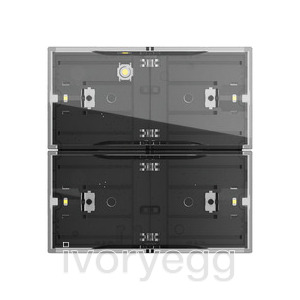 KNX Push-button sensor 4.70 Standard 2-gang