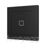 Tecla RGB 55 X1. PC-ABS Capacitive push button 55x55 - 1 button - Anthracite