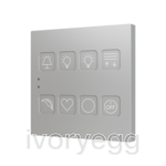 Tecla RGB 8. PC-ABS Capacitive push button - 8 buttons - Custom