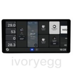 Shelly Wall Display X2i - Black