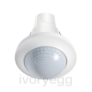 DALI-2 ceiling presence detector + DALI-2 control unit + power supply - White