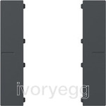 Rocker set 1-gang push-button sensor 4.55 Plus anthracite