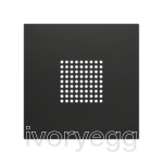 ZS70. RingBOX - KNX Doorbell cover 70X70 mm - Anthracite