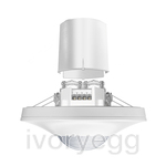 DALI-2 ceiling presence detector as input device for DALI-2 lighting - White