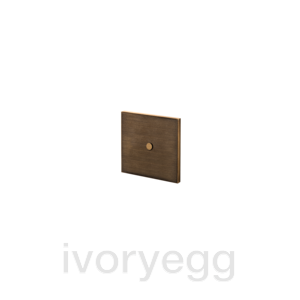 Pixel 1 button KNX Keypad - Bronze Antique