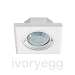DALI-2 design presence detector with detection and range of 8m in diameter, White