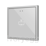 Flat RGB 70 X1. Glass Capacitive push button 70x70 - 1 button - Custom