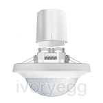 DALI-2 ceiling presence detector as input device for DALI-2 lighting - White